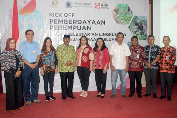 Kick Off Program Pemberdayaan Perempuan dalam Pelestarian Lingkungan dan Kesejahteraan Keluarga, bertempat di Tebingtinggi