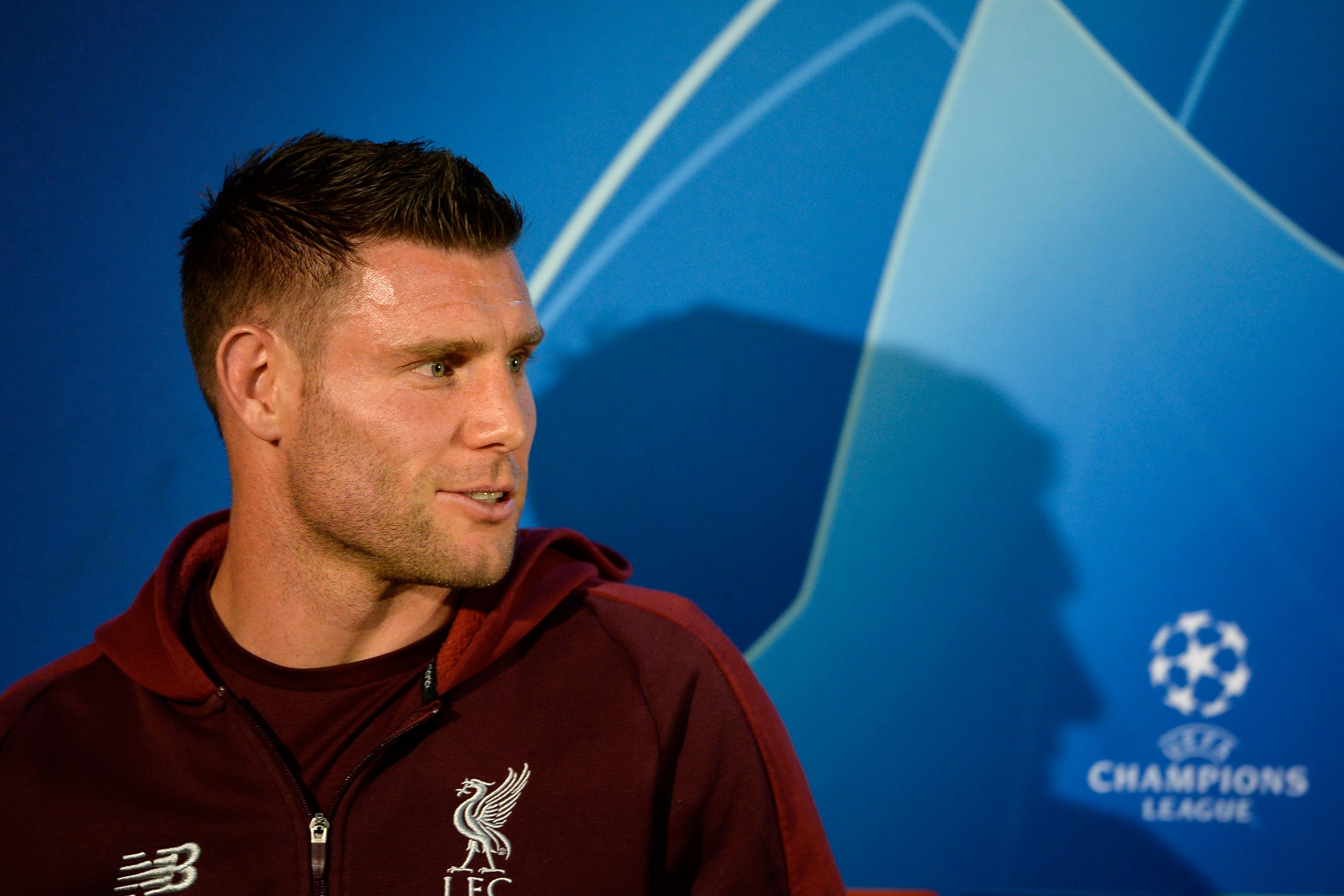 Gelandang Liverpool James Millner