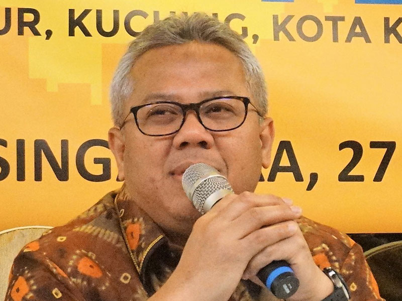 Ketua KPU Arief Budiman.