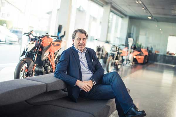 CEO KTM Stefan Pierer 