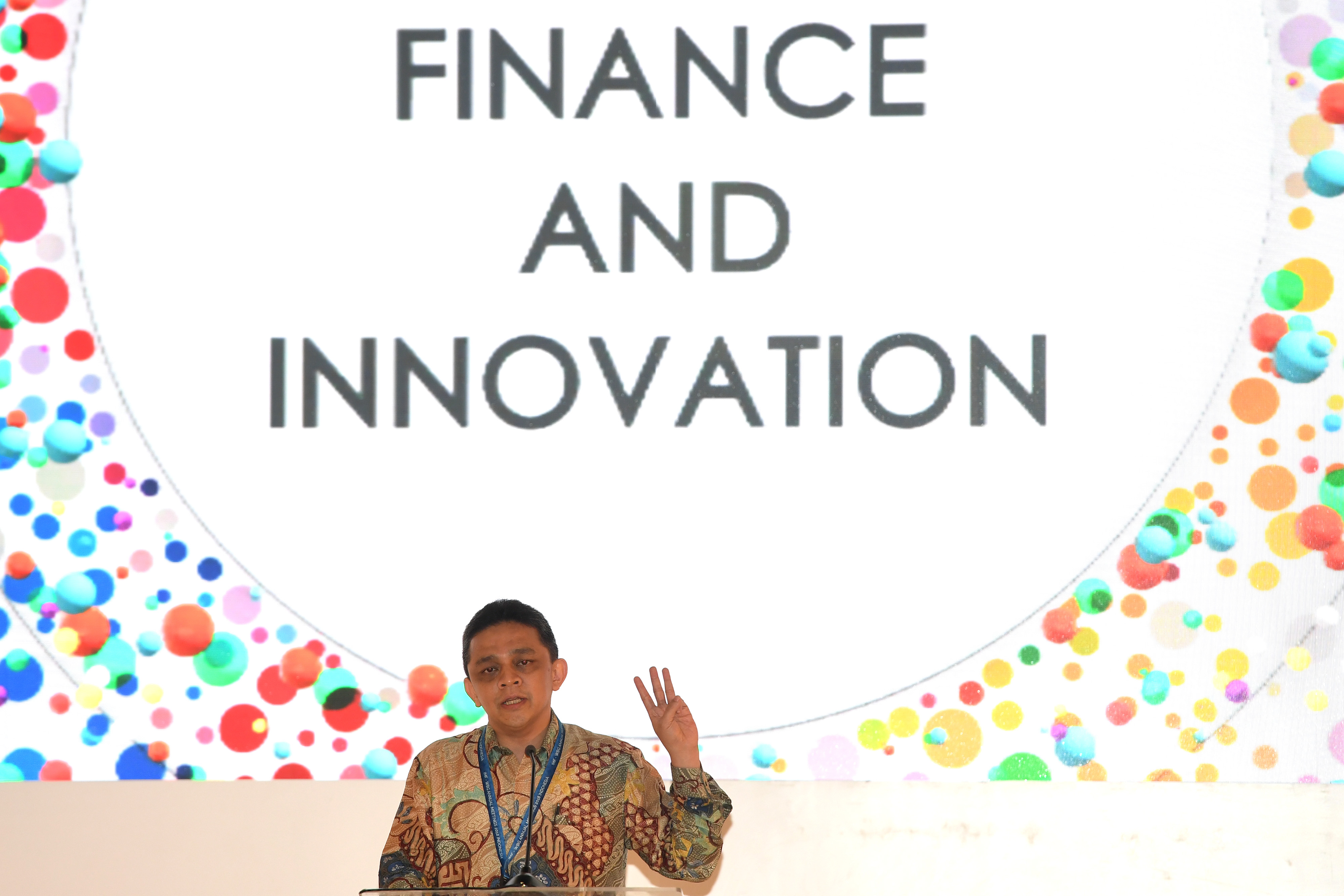 Direktur Jenderal Pengelolaan Pembiayaan dan Risiko Kementerian Keuangan Luky Alfirman 