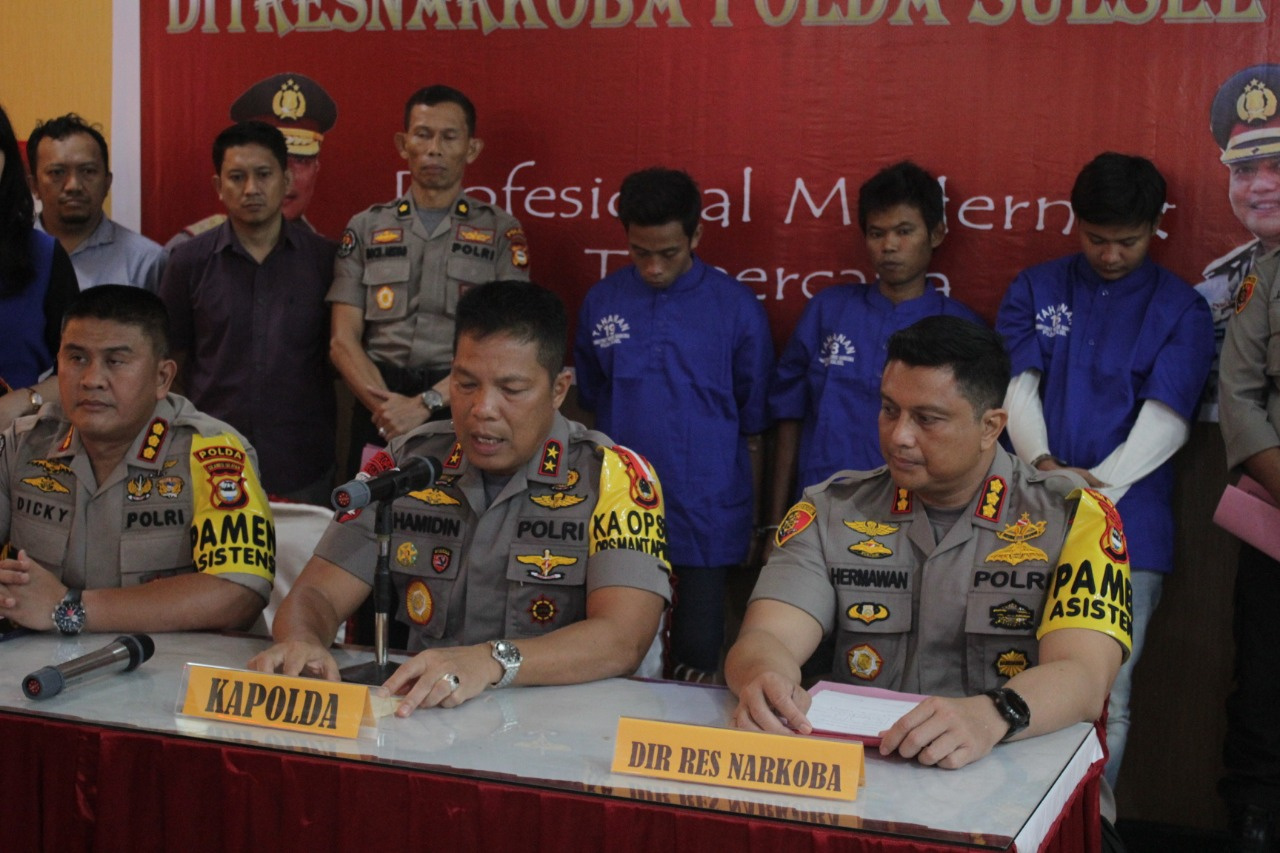 Narapidana Kendalikan Peredaran Sabu Asal Malaysia