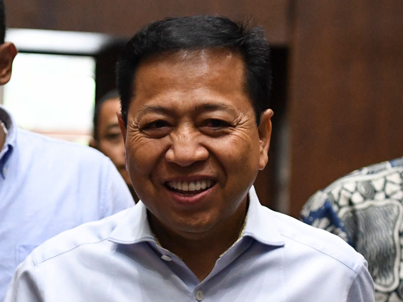 Mantan Ketua DPR Setya Novanto