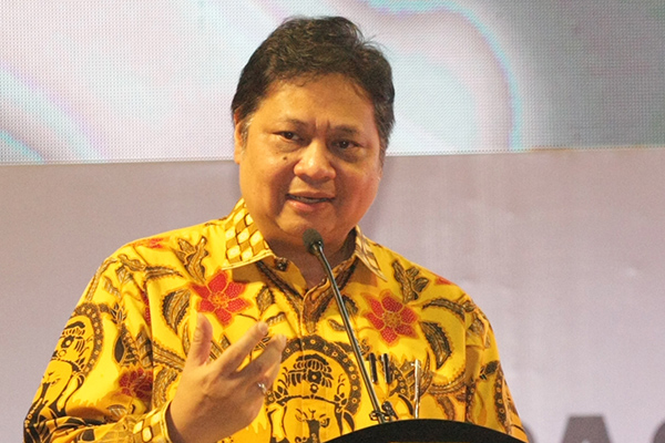 Menteri Perindustrian Airlangga Hartarto 