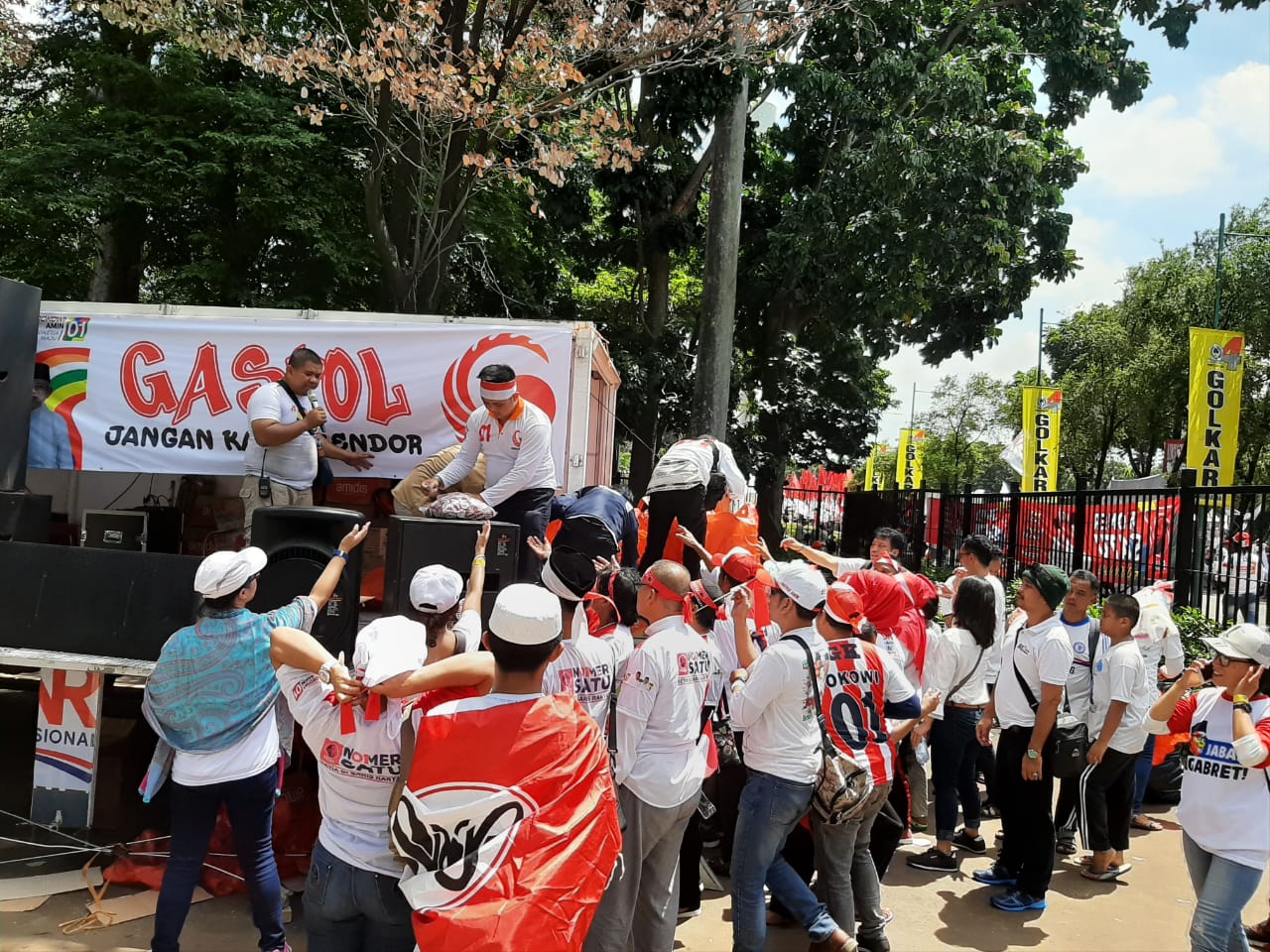 LSM Garda Matahari menyediakan sebanyak 5.000 bungkus makanan