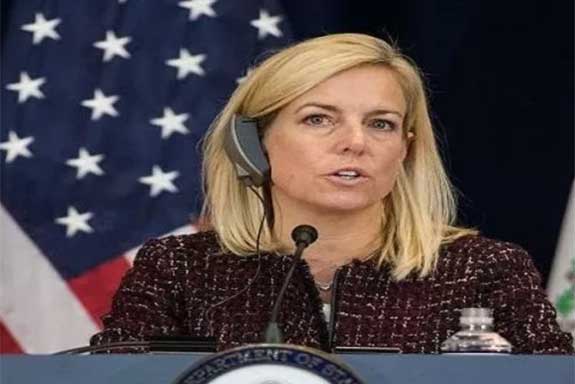 Menteri Keamanan Dalam Negeri Amerika Serikat (AS), Kirstjen Niel­sen