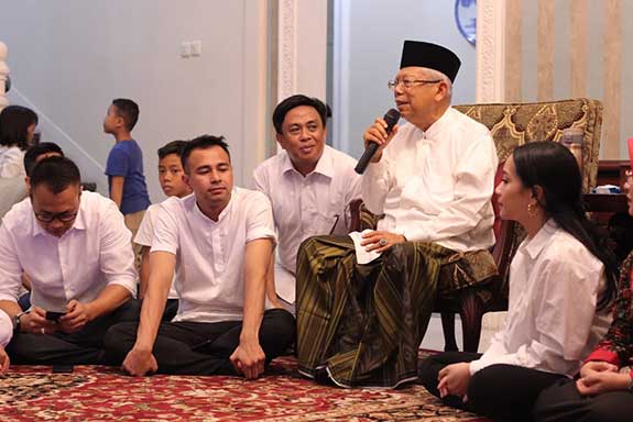 Acara doa bersama yang digelar Kiai Ma