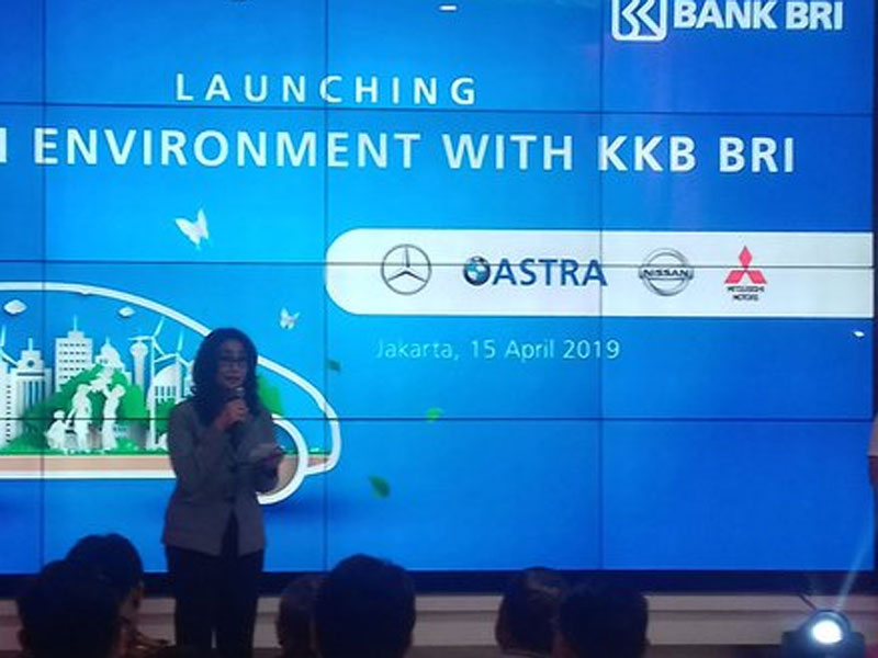 BRI Luncurkan KKB Mobil Ramah Lingkungan. 
