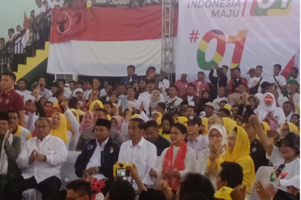 JOKOWI KAMPANYE DI SUKABUMI