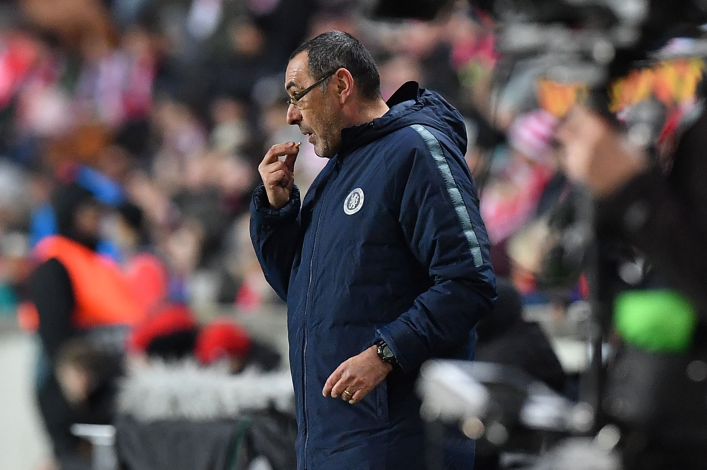Pelatih Chelsea  Maurizio Sarri