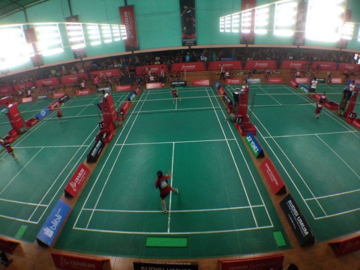 Sistem pertandingan full games alias poin 21 atau sampai dengan selesai, diterapkan pada babak awal yang dipantau oleh para pelatih 