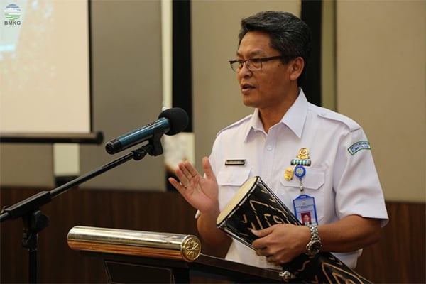 Deputi Bidang Meteorologi BMKG Mulyono R. Prabowo