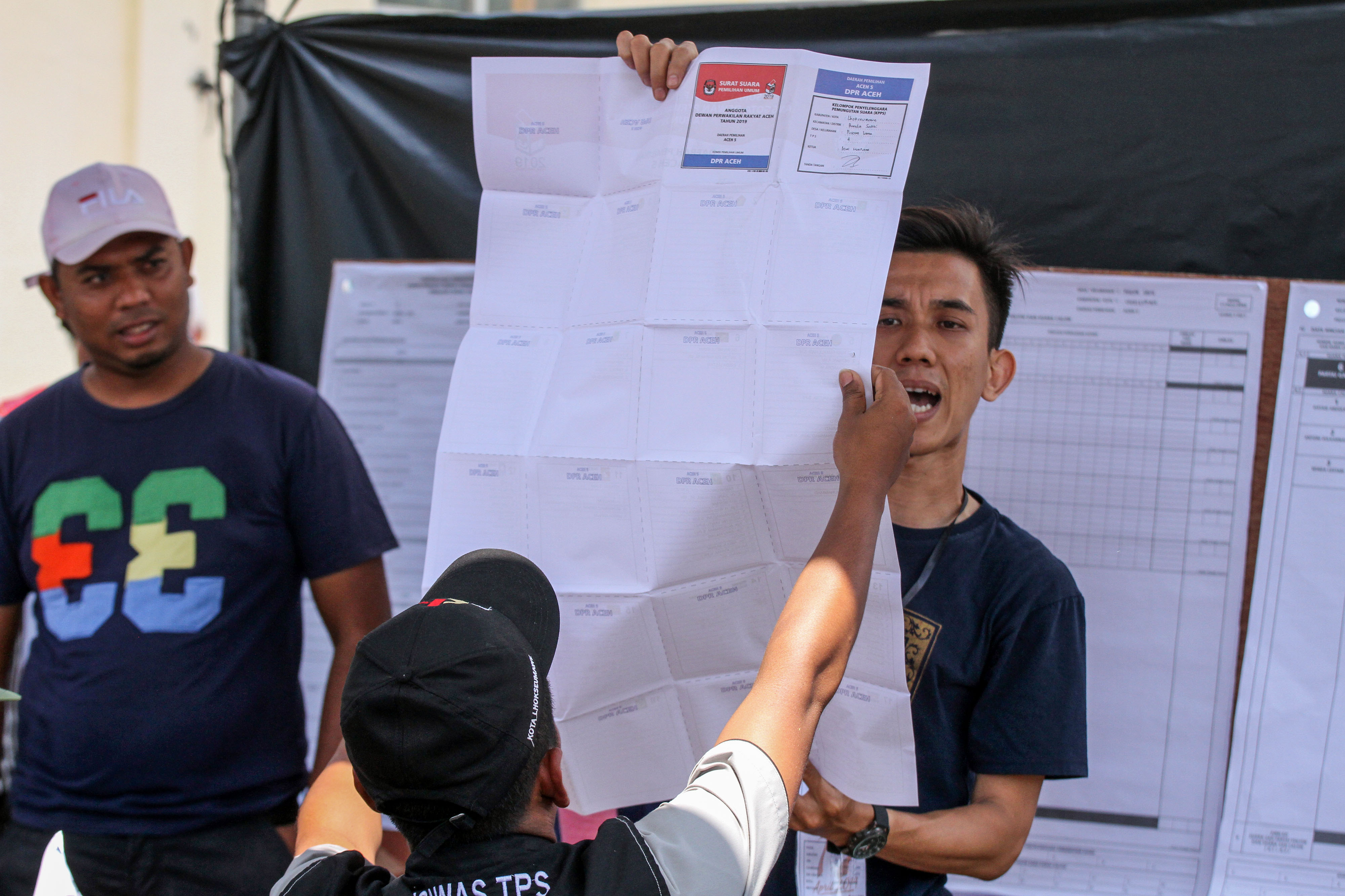 Ddi Kota Bengkulu PSU dilaksanakan di TPS 15, Kelurahan Rawa Makmur, Kecamatan Muara Bangkahulu, pada hari ini Rabu (24/4).