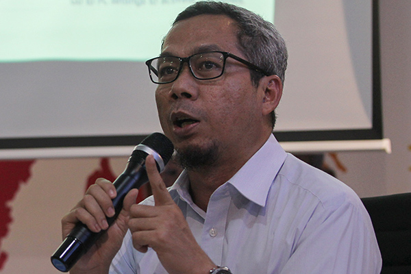 Direktur Komunikasi Politik TKN, Usman Kansong.