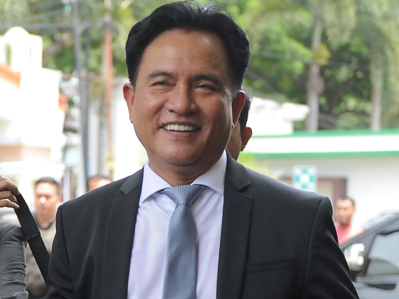 Pakar hukum tata negara yang juga Ketua Umum Partai Bulan Bintang, Yusril Ihza Mahendra