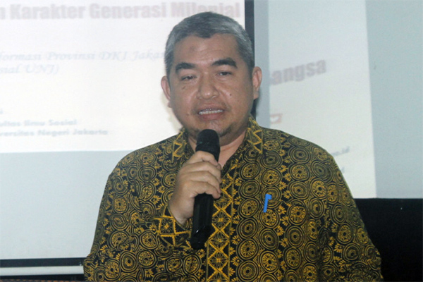 Ketua Komisi Informasi Provinsi DKI Jakarta Alamsyah Basri 