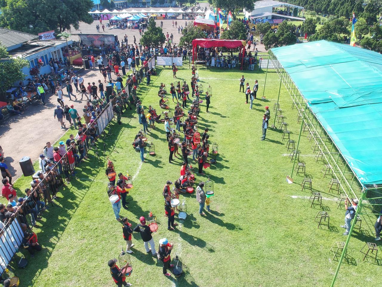 Piala Pasundan III sukses sajikan lomba burung berkicau kolosal yang diikutii 5.510 peserta dan 10 ribuan pengunjung 