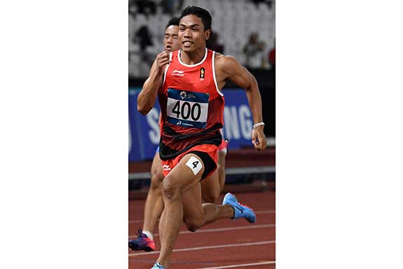  Pelari Indonesia Lalu Muhammad Zohri 