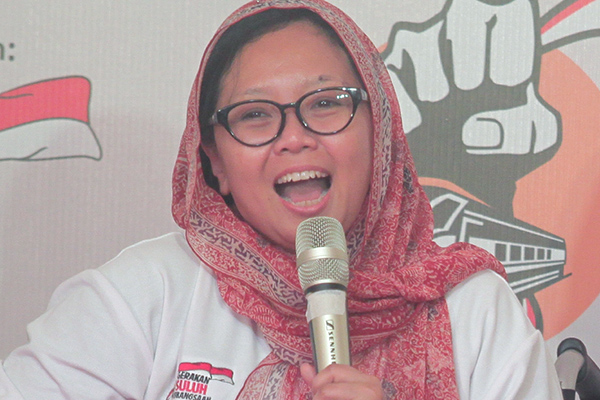 Koordinator Jaringan Nasional Gusdurian, Alissa Wahid