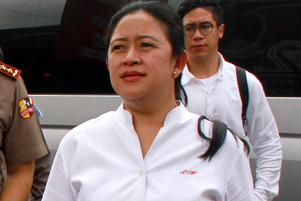  Menteri Koordinator Bidang Pembangunan Manusia dan Kebudayaan (Menko PMK), Puan Maharani 