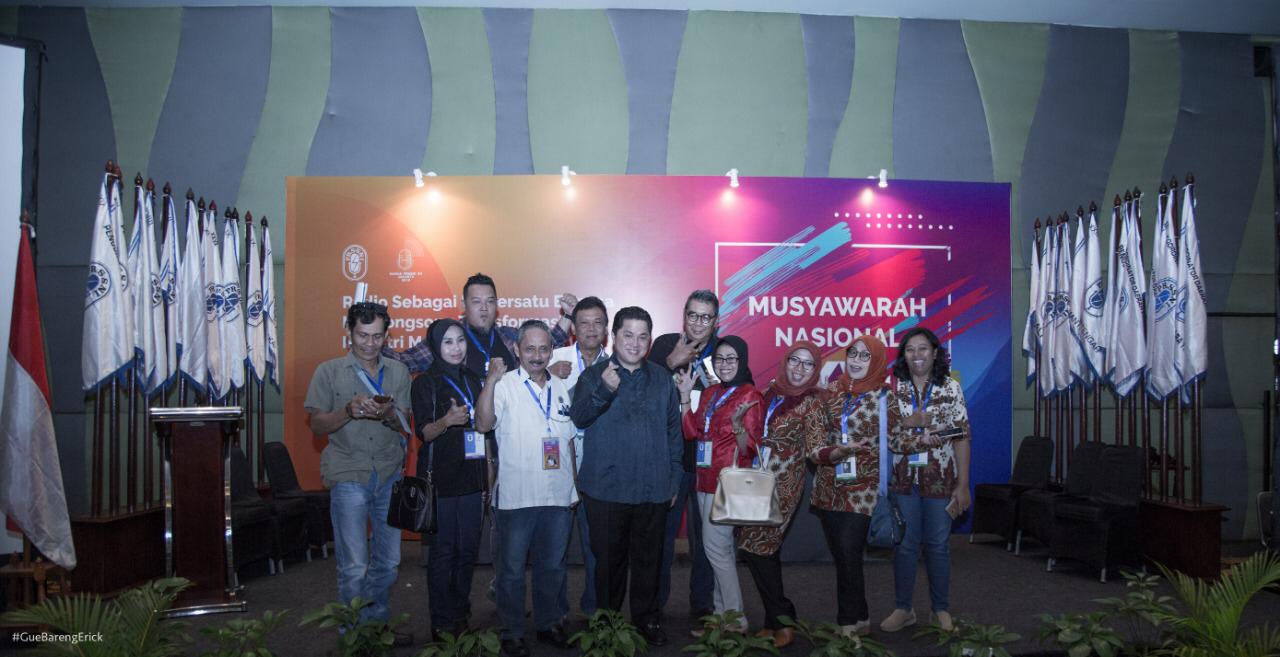 Erick Thohir Ditunjuk Jadi Ketua PRSSNI