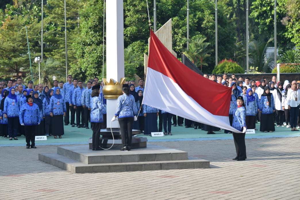 Kementerian Pemuda dan Olahraga RI menyelenggarakan Upacara peringatan Hari Kartini 2019, Senin (22/4) pagi, Jakarta.