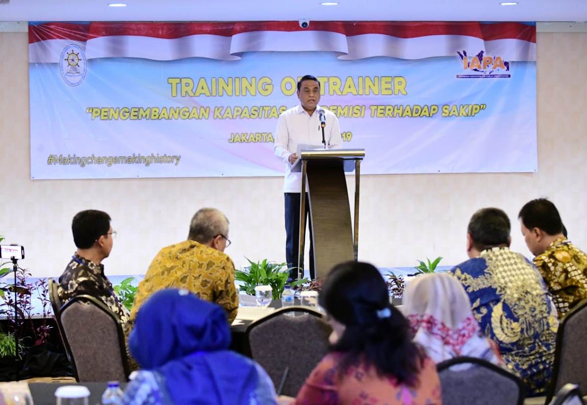 Menteri Pendayagunaan Aparatur Negara Reformasi Birokrasi Syafruddin