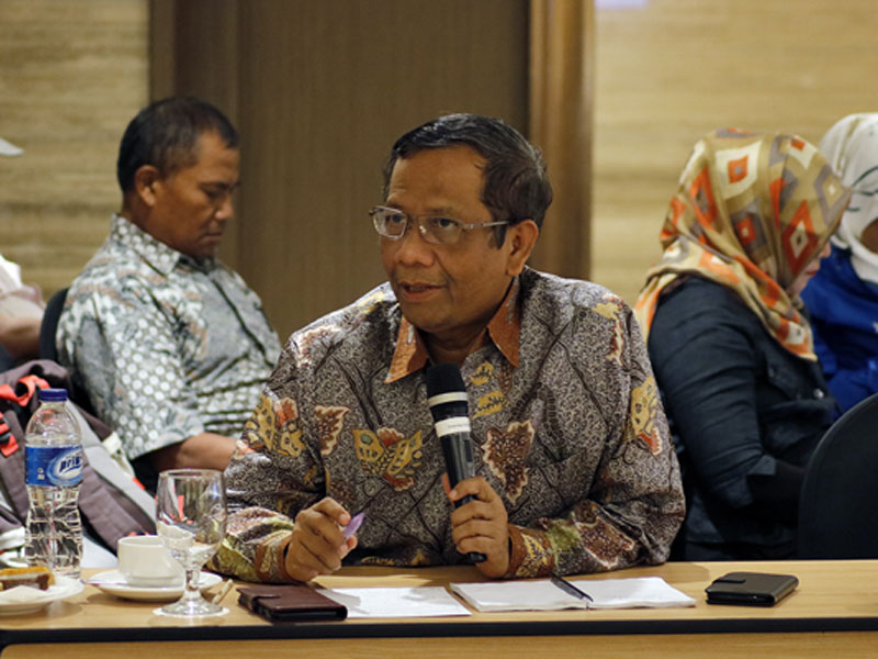 mantan Ketua Mahkamah Konstitusi, Mahfud MD