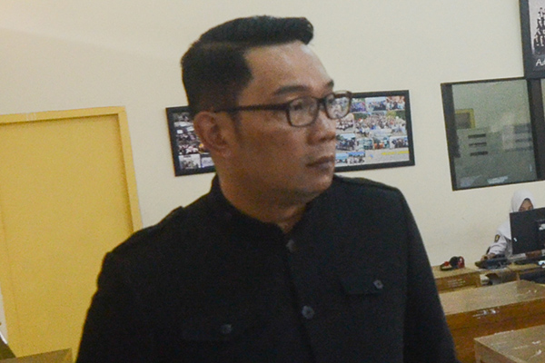 Gubernur Jawa Barat Ridwan Kamil.