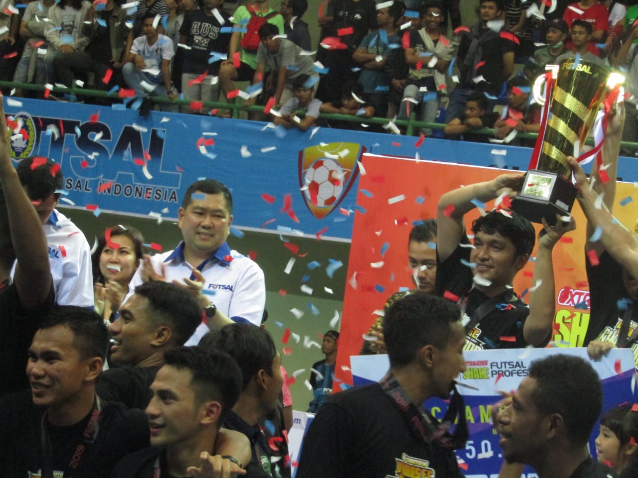 Ketua FFI Hary Tanoesoedibjo di Yogyakarta, Minggu (31/3).