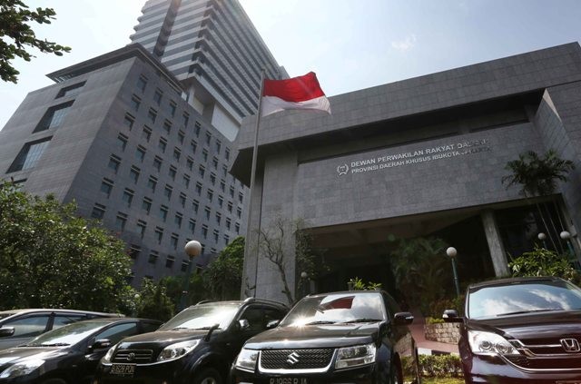 Gedung DPRD DKI Jakarta. 