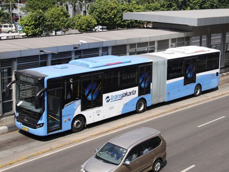 Halte Transjakarta.