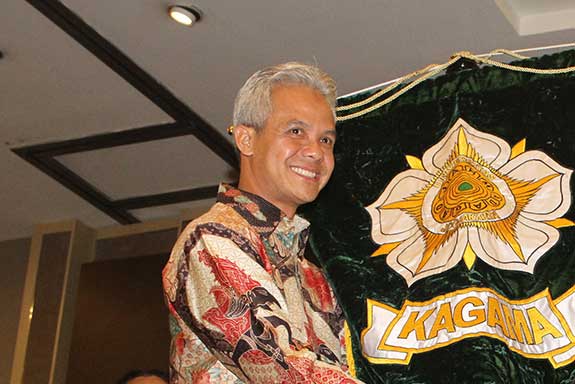 Ketua Umum Keluarga Alumni Universitas Gadjah Mada (Kagama) Ganjar Pranowo