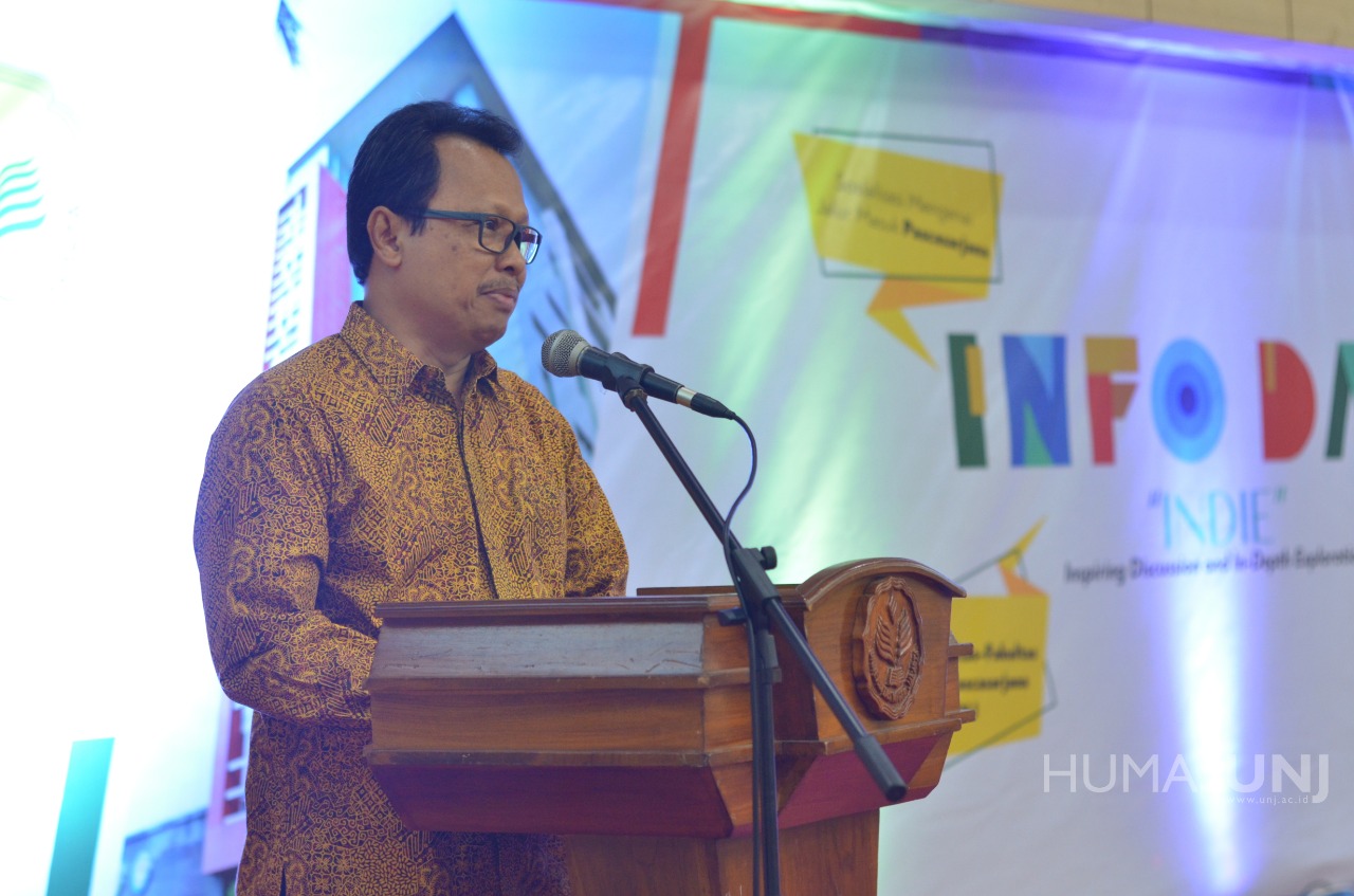 Plt Wakil Rektor Bidang Akademik dan Perencanaan Kerja Sama UNJ, Dr Achmad Ridwan MSi,