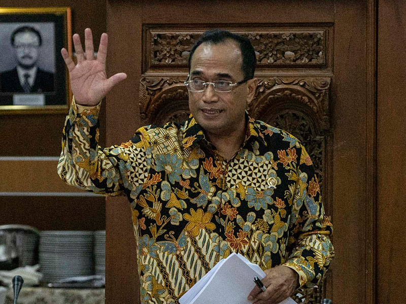 Menteri Perhubungan Budi Karya Sumadi 