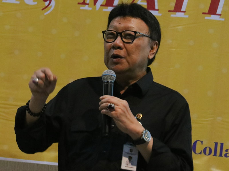 Menteri Dalam Negeri Tjahjo Kumolo