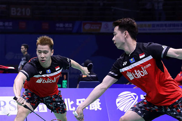Kevin Sanjaya Sukamuljo/Marcus Fernaldi Gideon (Indonesia) 
