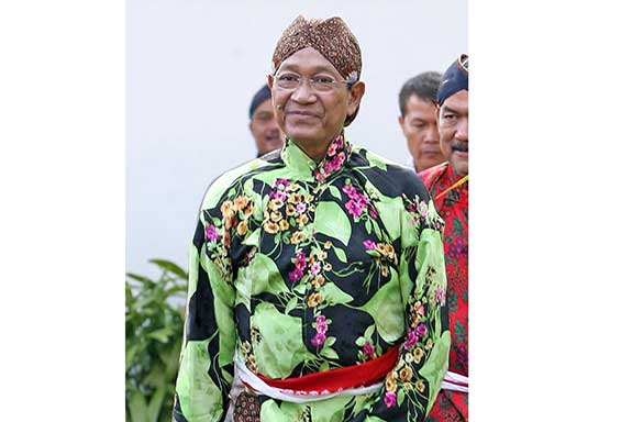 Gubernur Daerah Istimewa Yogyakarta Sri Sultan HB X
