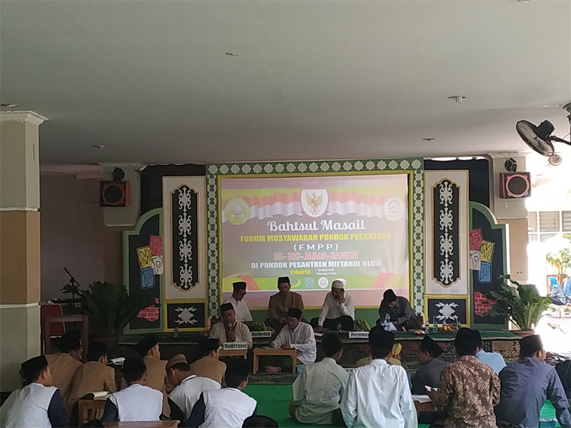 Forum Musyawarah Pondok Pesantren (FMPP) Se-DKI Jakarta, JawaBarat, dan Banten. 