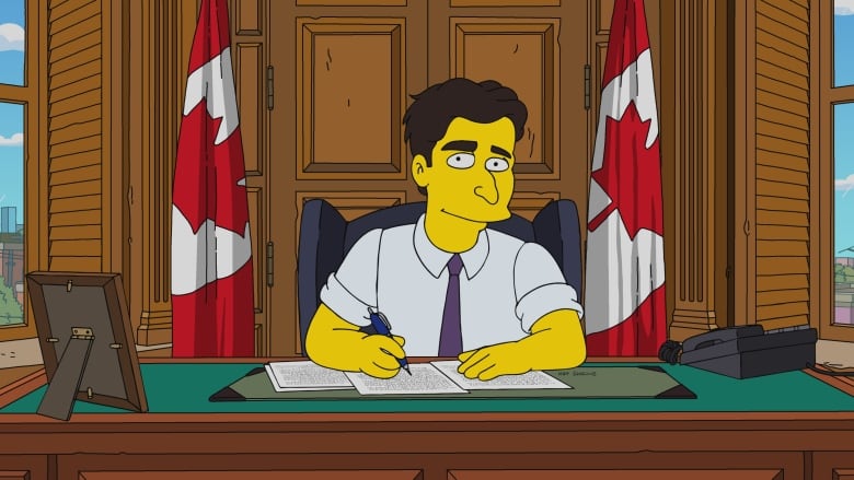 PM Kanada Justin Trudeau dalam serial The Simpsons