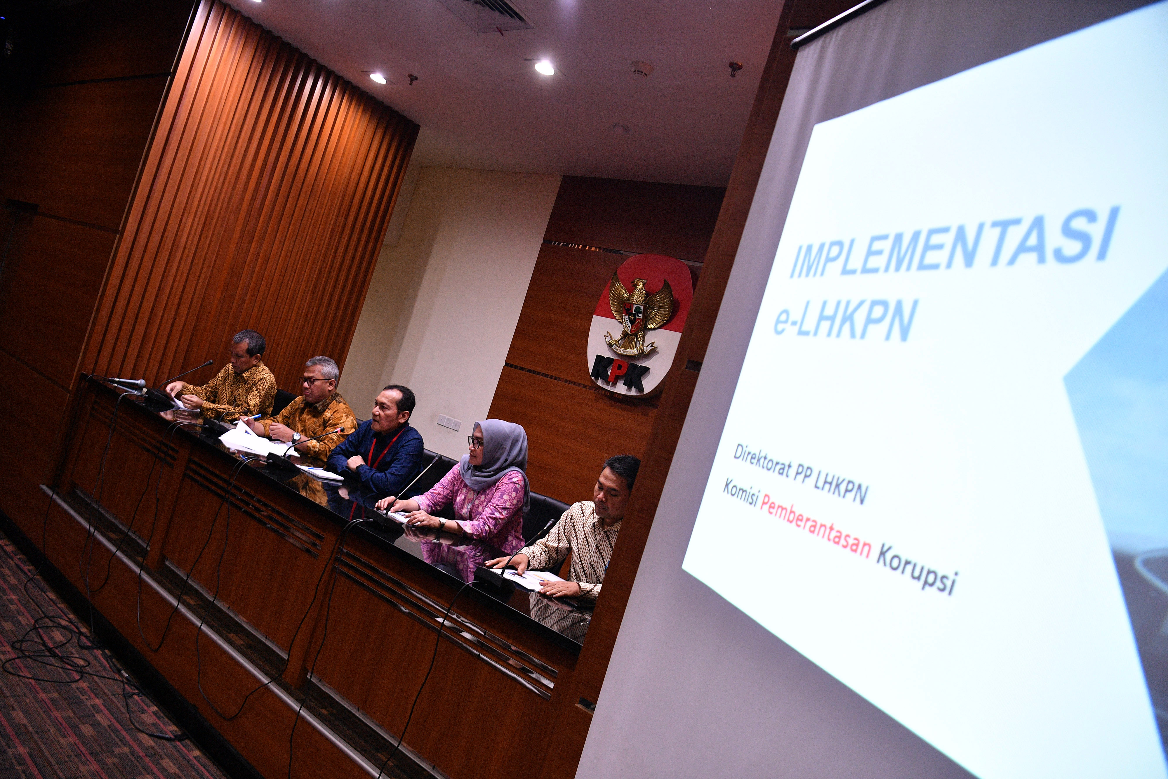 KPK DAN KPU UMUMKAN PELAPORAN LHKPN