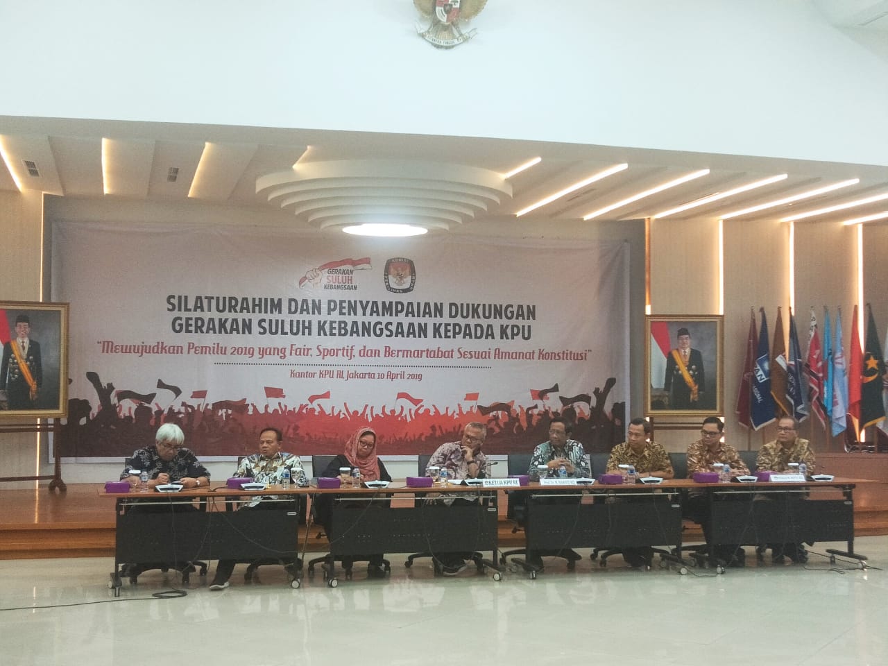 Gerakan Suluh Kebangsaan menolak setiap upaya dan tudingan dengan arah mendelegitimasi KPU tanpa bukti sah