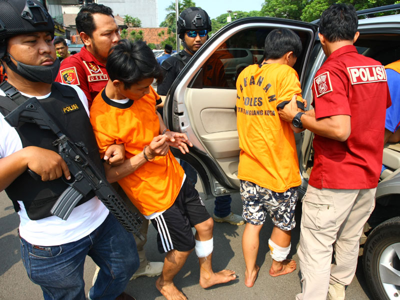 Pelaku perampokan ditangkap polisi