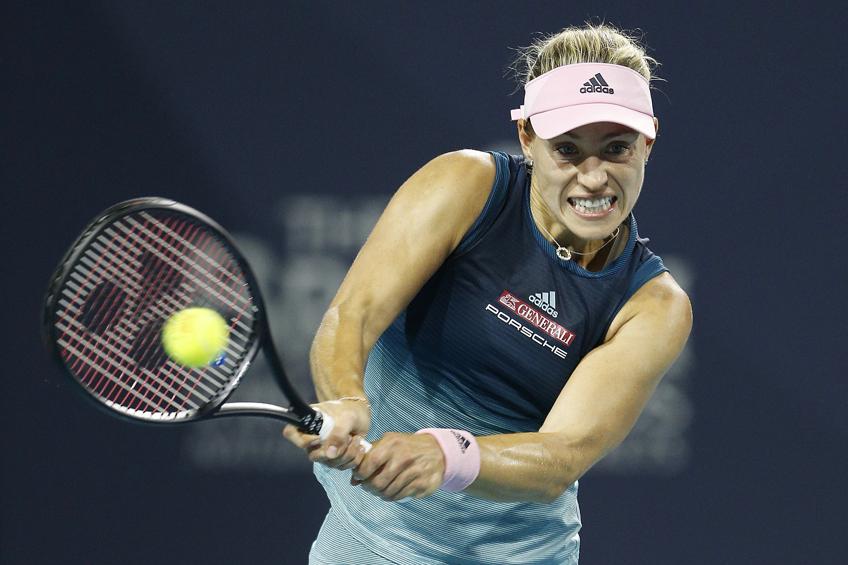 Petenis putri Jerman Angelique Kerber.