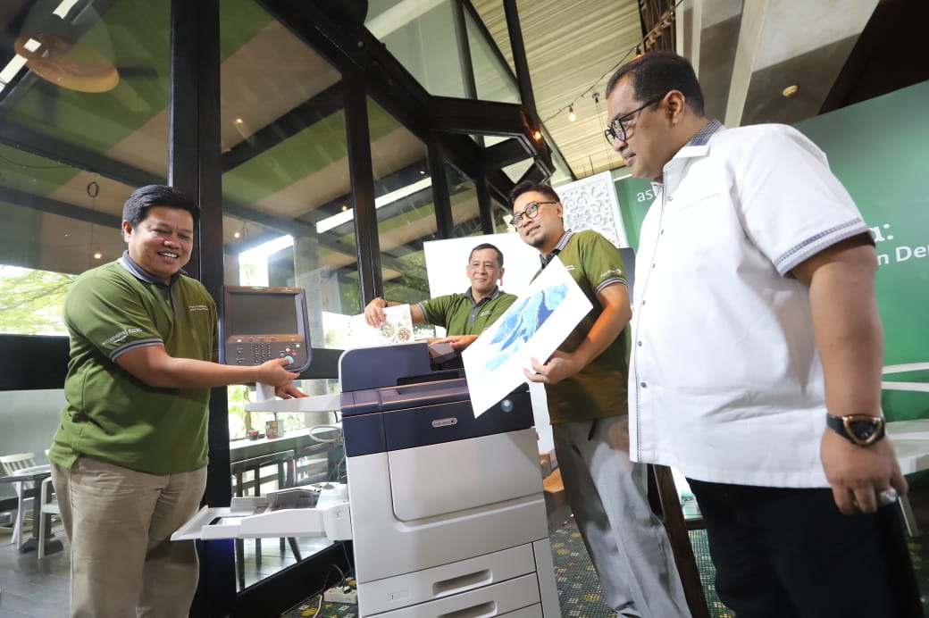 Peluncuran Fuji Xerox PrimeLink C9065 di Jakarta, Selasa (9/4)