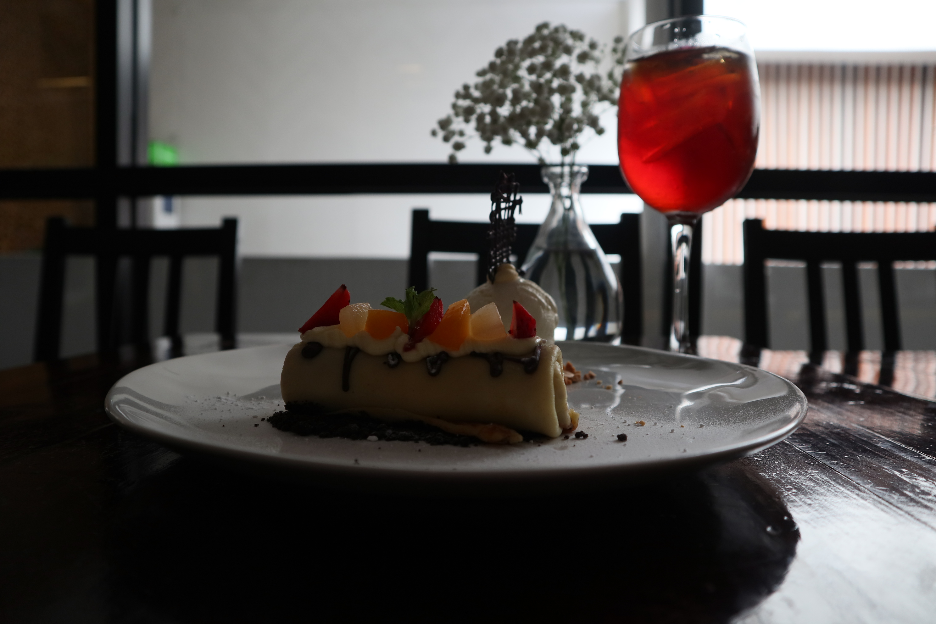 Salah satu menu yang dihadirkan di Mockingbird Restaurant.