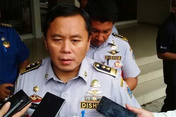  Pelaksana Tugas Kepala Dinas Perhubungan DKI Sigit Widjatmoko 