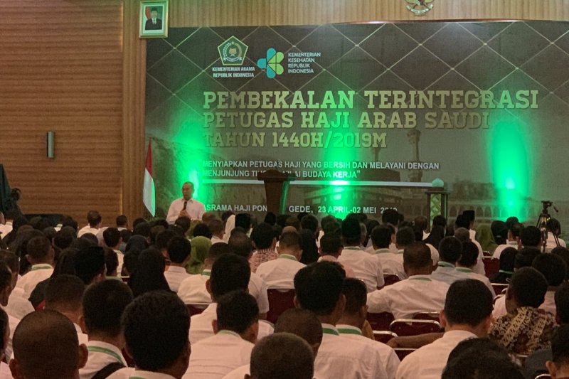 Seribu calon petugas haji jalani pembekalan terintegrasi (Hanni Sofia