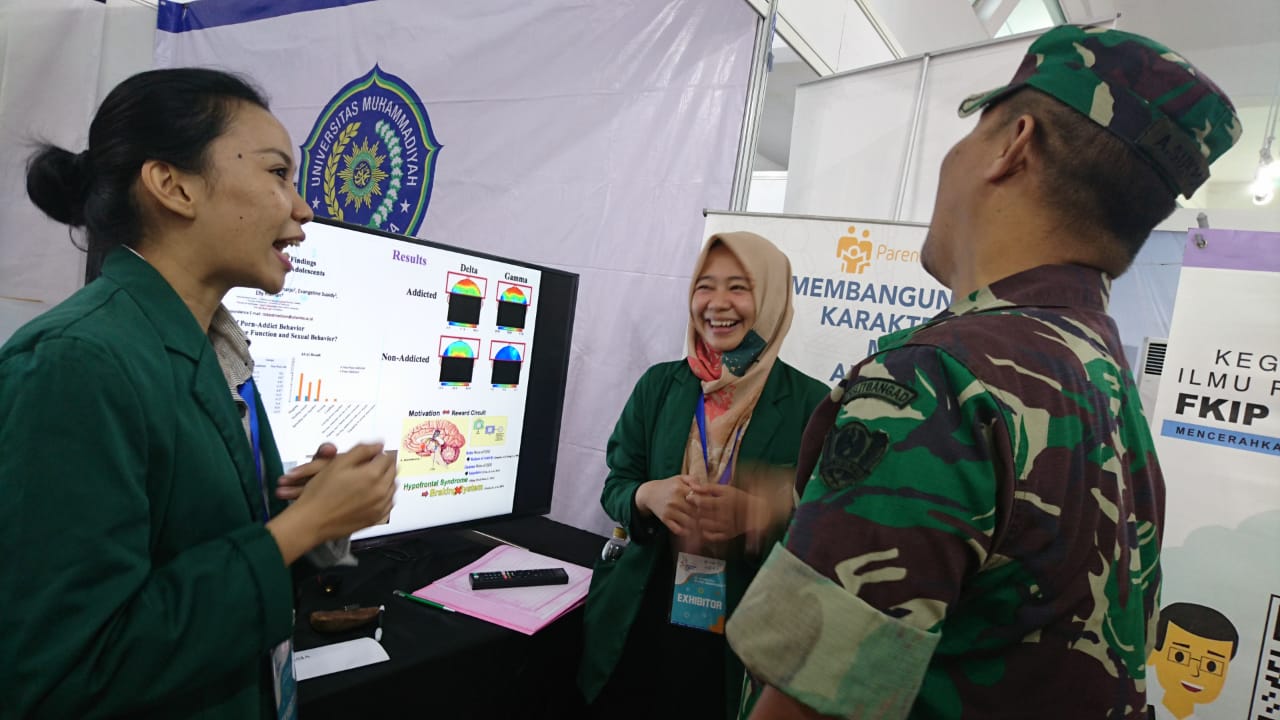 Universitas Muhammadiyah Prof Dr Hamka (Uhamka) mengikuti Indonesia Science Day (ISD) 2019, Pusat Neurosains di Taman Mini Indonesia Indah 