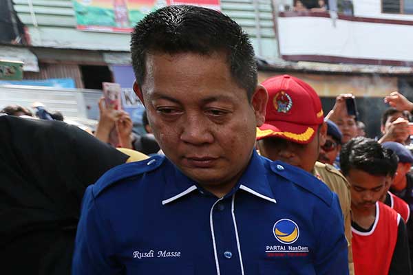 Ketua DPW NasDem Sulsel Rusdi Masee Sidrap